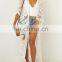 Wholesale beach cover up white lace swimwear ladies beach cape women beachwear