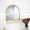 Modern mirror customized hanging arch framed bathroom mirrors decor wall