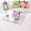 hot selling wedding table decoration mirror candle plate/mirror centerpieces table decoration
