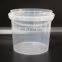 Chinese Factory Food Grade Hot Sale Raw Material Cheap Round Plastic Ice Bucket Price