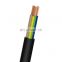 electrical flat round cable dc-349 2.5mm underground flexible rubber cable