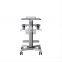 Good Quality Hot Sale Cheap Plastic computer  endoscopy  cart  hospital ultrasound trolley