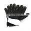 Extreme Food Safety Black Aramid Silicone Heat Resistant Welding Grill Kitchen Oven Cooking Barbecue Baking Cutting BBQ Gloves