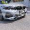 For BMW 3 Series G20 MP Style Gloss Black Front Lip G20 Front Spoiler Exterior Front Bumper Lip