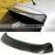 Rear Trunk Lid Spoiler Carbon Fiber Car Rear Roof Spoiler Wing Lip For Polo 6 VI R Hatchback GTI R 2013-2017 Rear Boot Spoiler