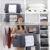 Hot Sale Stackable Box Organizing Pantry Plastic Transparent Display Rack Storage Bin Container