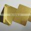 3.5mm thickness 201 202 304 mirror gold stainless steel sheet