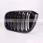 For BMW X3 X4 ABS Grill fit for BMW X series G01 G02  Bumper Grill  glossy black double slat line G01 G02 2018-IN