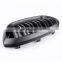 Matt black grill for BMW X3 X4 double slat line bumper grill radiator high quality grill for BMW G01 G02 2018-2020