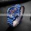 MINI FOCUS MF0229G роскошные кварцевые стильные спортивные наручные часы, брендовые мужские часы из нержавеющей стали, водонепроницаемые часы