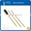 Brass rods rifle cleaning kit with solvent and gun oil , hunting gun accessories ,gun cleaning kit