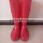 pink rain boots ,pvc rain boots for women