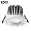 Modern Outdoor Commercial Shopping Mall Aluminum Ceiling Recessed Mount Cob 24W Led Down Lamp