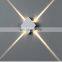 modern minimalist Waterproof IP65 Adjustable Beam Indoor Aluminum Iron Outdoor LED Sconce Wandlamp Wall Lamp