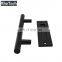Black Iron Casting solid Sliding Barn wood doors two side pull Handle