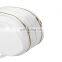 Multifunctional large capacity white canvas custom bolsa de tenis