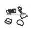 2020 Pop Matte black  metal dog accessories noble black hardware for Bags