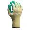 10 Gauge Cheap Work Gloves Cotton Shell Latex Coated Knit Work Gloves Labor Construction Gloves