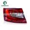 Landnovo new design car body parts led rear light assembly with turn signal for Skoda Octavia 2015-2017 led car tail light