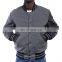 Custom Made Plain Satin College Varsity Jacket/ Letterman Varsity Jacket / Baseball Varsity Jacket