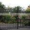 Steel Gates Wrought Iron Gate with Hot Galvanized for Villa Entrance Garden