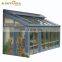 JYD Conservatory Patio Enclosure Kits Home Aluminum Glass Green House Prefabricated Garden Sunroom