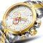 Brand DKYT promotional high quality personalized private label Stainless Steel Luxury  watch men wrist
