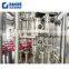Automatic glass bottle carbonated drink filling bottling machine line with crown cap