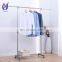 Portable Retractable Steel Wheeled Clothes Dryer Stand Rail