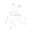 New design candy color custom clothes hanger kindergarten baby special clothes hanger