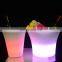 Glow Light Illuminated Ice Bucket Wine Coolers Beer Bottle Holders Beer Bucket KTV Nightclub Portable LED ice bucket