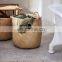 Vietnam supplier Seagrass Storage Basket High Quality Woven Nesting Floor Baskets Cheap Wholesale in bulk