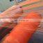 fireproof safety net construction safety netting orange FR debris net