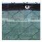 Dark Green fence netting Privacy Screen Windscreen shade mesh with reinforced hems tarp fence