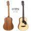 Cheap price gutiars musical instrument 34 Inch Beginner level matt Plywood guitar