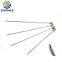 Shomea Customized  length  11G-28G 316L Stainless Steel bent tip needle with metal base
