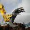 DLKS08 Excavator grapple, hydraulic log grapple, grab buckets for 20-30 ton excavator