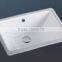 China bathroom square ceramic basin W5012