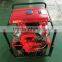 engine driven portable fire pump with 2-outlets and hand handle frame BJ-20A