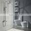 Hot Selling Rain Shower Head and Handheld Shower Included Thermostatic Bathroom Shower Set