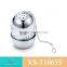 Egg shaped stainless steel tea infuser