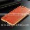 High Quality Aluminum Frame case cover for huawei honor 6 with Genuine leather back