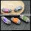 LFD-0042B Wholesale Druzy Agate Drusy Quartz Stone With Pave Rhinestone Crystal Connectors Beads Jewelry Making