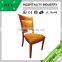 restaurant use luxurious aluminum dining chair
