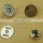 18mm Metal Magnet Rivet Snap Fastener Button For Handbag -- 15746