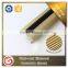 Merchandising Corrosion Resistant Pvc Anti Slip Aluminum Metal Anti Slip Stair Nosing