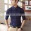 Red color men half sleeve shirts