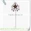 KZ8-06074 China wholesale decoration wrought iron metal star bell park garden stake