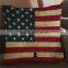 Pillow Cover No Filling Union US Flag Cushion Cover,Decorative Pillow Case Home Decor Product Black Linen Car Seat Pillowcase