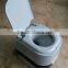 10L 20L 12L portable toilet with trailer, portable toilet, movable trailer toilet